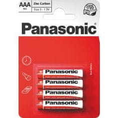 Panasonic R03 4BP AAA Rdeča barva zn