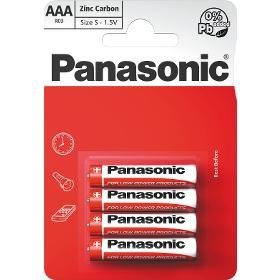 Panasonic R03 4BP AAA Rdeča barva zn