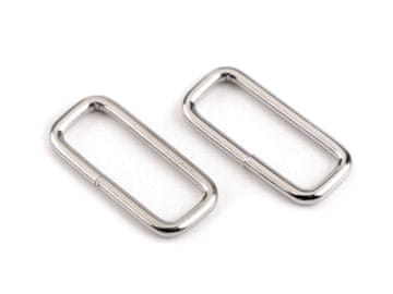 Vponka / vtičnik širine 25 mm - (25x9 mm) nikelj (20 kosov)