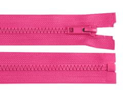 Kostna zadrga št. 5 dolžina 60 cm jakna - temno roza