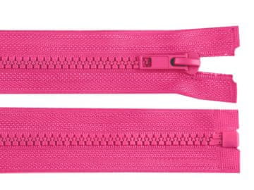 Kostna zadrga št. 5 dolžina 60 cm jakna - temno roza