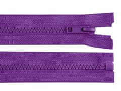 Bone zadrga št. 5 dolžina 65 cm jakna - vijolična vijolična