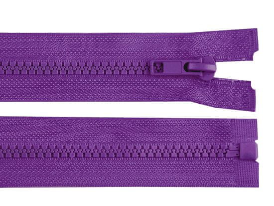 Bone zadrga št. 5 dolžina 65 cm jakna - vijolična vijolična