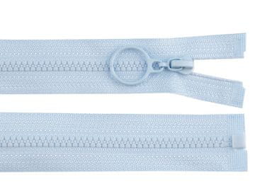Zadrga iz kosti št. 3 dolžine 50 cm z obročkom - modra
