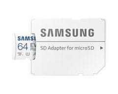 Samsung micro SDXC 64GB EVO Plus + SD adapter