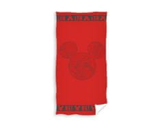 Carbotex CARBOTEX Bombažna kopalna brisača 70/140cm MICKEY MOUSE Rdeča, MNN207003