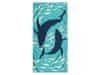 DecoKing DecoKing, Luksuzna brisača za plažo DOLPHIN, 90 x 180 cm