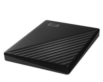 WD My Passport prenosni 2TB podaljšani 2,5" USB3.0 črn