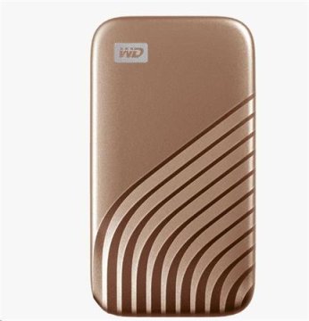 WD SanDisk My Passport SSD zunanji 1TB, USB-C 3.2, 1050/10000MB/s R/W PC in Mac, zlati
