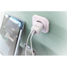 Digitus Polnilec USB z dvema vratoma 1x USB-A / 1x USB-C 30W, 1x 2,4A, 1x 3A, QC3.0
