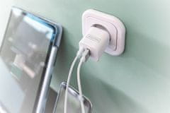 Digitus Polnilec USB z dvema vratoma 1x USB-A / 1x USB-C 30W, 1x 2,4A, 1x 3A, QC3.0
