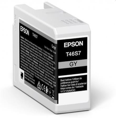 Epson kartuša T46S7 siva (25ml)