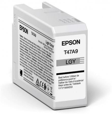 Epson kartuša T47A9 svetlo siva (50 ml)