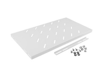 Lanberg 19" FIKSNA POLICA 1U/486X270MM NAJVEČJA NOSILNOST DO 120 KG SIVA