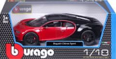 Burago B 1:18 Plus Bugatti Chiron Sport PLUS rdeča