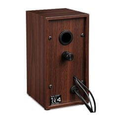 iBOX Zvočnik iBox IGLSP1 v barvi češnje, 10 W, žični, 2.0 kanali, namenjen uporabi s PC-jem, za namizno ali knjižno postavitev