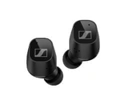 Sennheiser Sennheiser CX Plus Brezžične slušalke - Črne, z aktivno redukcijo šuma, Bluetooth 5.2, 30h delovanja z polnilno škatlo