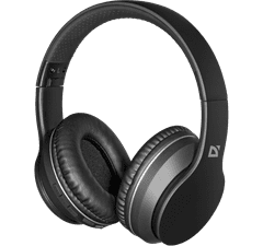 Defender Bluetooth slušalke DEFENDER FREEMOTION B580, črne, binauralne, s LED osvetlitvijo, univerzalna uporaba, mikro-USB povezava
