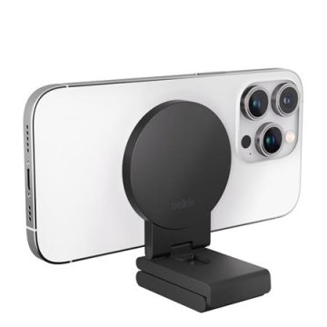 Belkin BOOST CHARGE MagSafe Magnetno držalo za iPhone za monitorje in televizorje, črno