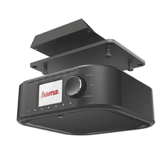 Hama Internetni radio DIR355BT, DAB+/Bluetooth/App, črn