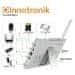 TRX Innotronik ICS-WKM10MA04 Varnost Zunanji wi-fi NVR komplet 4ks kamer 3MPix + LCD zaslon 10,1"