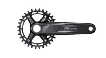 Shimano Ročice Deore FC-M5100 1x10/11 30z 170mm črne originalno pakiranje