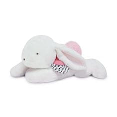 Doudou Plišasti zajec z rožnatim pompom 65 cm