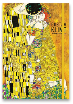 SHKOLYARYK Skica in beležka A5 Gustav Klimt