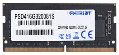 slomart Pomnilniški modul Patriot Memory Signature 16 GB DDR4 3200 MHz SO-DIMM za prenosnike, neobložena različica, 260-pin