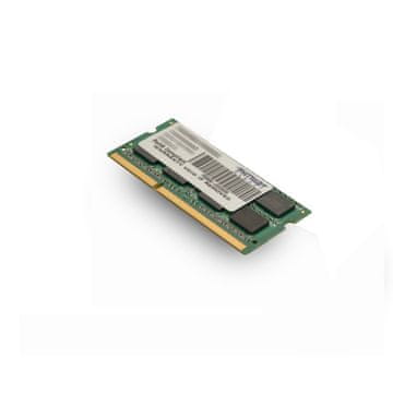 slomart Patriot Memory 4GB DDR3 1600 MHz SO-DIMM RAM modul, PC3-12800, nebufferan, za prenosne računalnike, RoHS certificiran