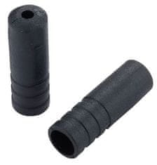 Jagwire Bowdenov končni pokrovček zatesnjen 4mm plastika črna 100pcs