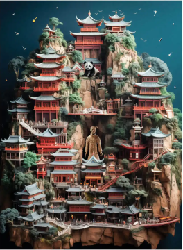 AnaTolian Puzzle Kitajska 1000 kosov