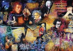 Art puzzle Sestavljanka Pomembni skladatelji 500 kosov