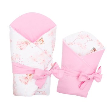 NEW BABY Obojestranski zavoj za dojenčke Fairies 80x80 cm