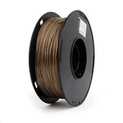 Gembird Filament za tiskanje, PLA PLUS, 1,75 mm, 1 kg, zlati