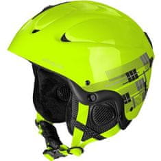 Etape Gemini otroška smučarska čelada rumena fluo obseg 48-52