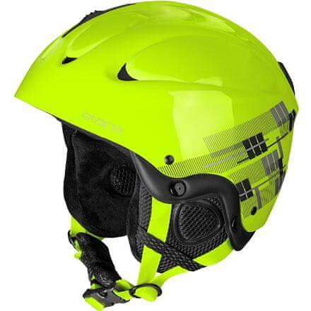 Etape Gemini otroška smučarska čelada rumena fluo obseg 48-52