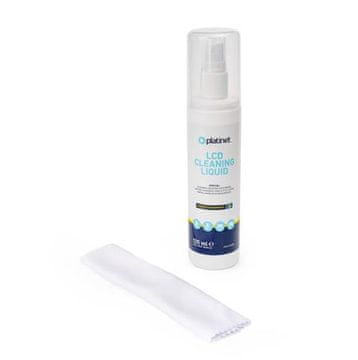 Platinet TEKOČINA ZA ČIŠČENJE LCD + MIKROVLAKNA 125ML PFS-PCK06