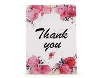 Plastična vrečka 19,5x30 cm - kremasta svetlo vijolična (50 kosov)