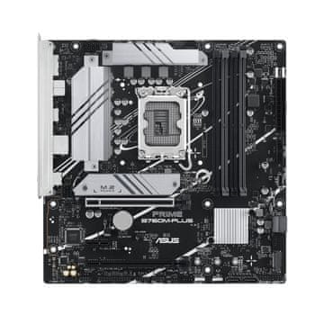 ASUS ASUS PRIME B760M-PLUS, Intel B760, LGA 1700, micro ATX matična plošča s podporo za DDR5 in 192 GB pomnilnika