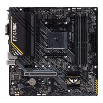 ASUS ASUS TUF GAMING A520M-PLUS II Matična plošča micro ATX AMD A520, Socket AM4, Do 128 GB DDR4, 7.1 kanalni zvok