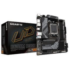 Gigabyte GIGABYTE B650M DS3H Matična plošča - AMD Ryzen 9000, 8000MHz DDR5, 2xPCIe 4.0 M.2, 2.5GbE LAN, USB 3.2 Gen 2