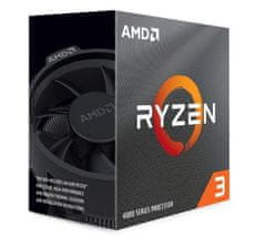AMD AMD Ryzen 3 4100 procesor 3,8 GHz, 4 MB L3, 65 W, Socket AM4, 8 niti, DDR4, 24 h dostava