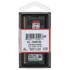 Kingston Lenovo Kingston 16GB DDR4 3200MHz ECC SODIMM pomnilnik za PC/strežnik, Unregistered, CAS 22, 1.2V