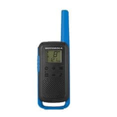 Motorola Motorola TALKABOUT T62 dvosmerna radijska postaja, 16 kanalov, maksimalni doseg 8000 m, črna/modra