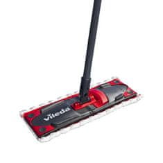 Vileda Mop Vileda Ultramax - Rdeč/črn, nastavljiva višina, vključuje mop, poliester, hitra dostava v 24h
