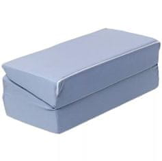 Herdegen Zložni rehabilitacijski vzglavnik za dvig nog HERDEGEN - modra barva, udobna pena, dimenzije 200x250x170 mm, hitro pošiljanje.