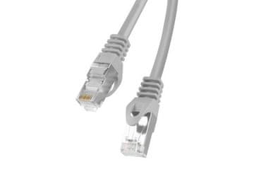 Lanberg Lanberg 0.25m Grey Cat6 F/UTP RJ-45 mrežni kabel, moški priključek, PVC preobleka, 24h dostava