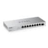 Zyxel XMG-108 2.5G Ethernet Stikalo, 8 RJ-45 vhodov, brez upravljanja, srebrno, CE, EAC, FCC, BSMI Class B