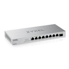 Zyxel Zyxel XMG-108 2.5G Ethernet Stikalo, 8 RJ-45 vhodov, brez upravljanja, srebrno, CE, EAC, FCC, BSMI Class B